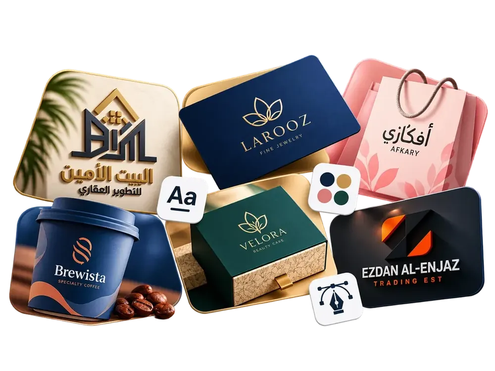 هوية بصرية احترافية - ويز فريلانس