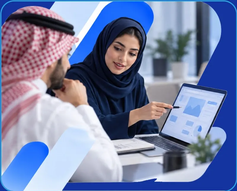 فريق ويز فريلانس يستعرض أداء الحملات مع العميل