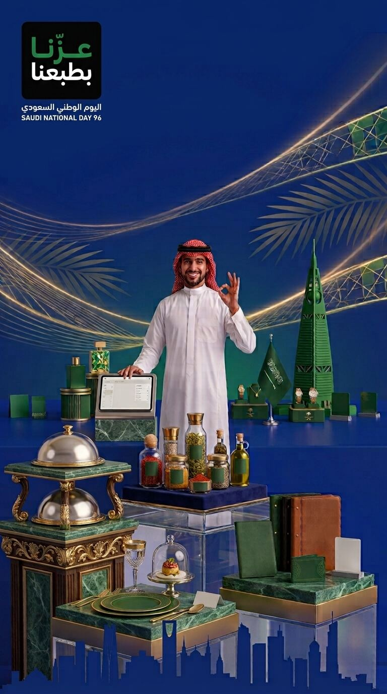 عبارات تسويقية لليوم الوطني السعودي