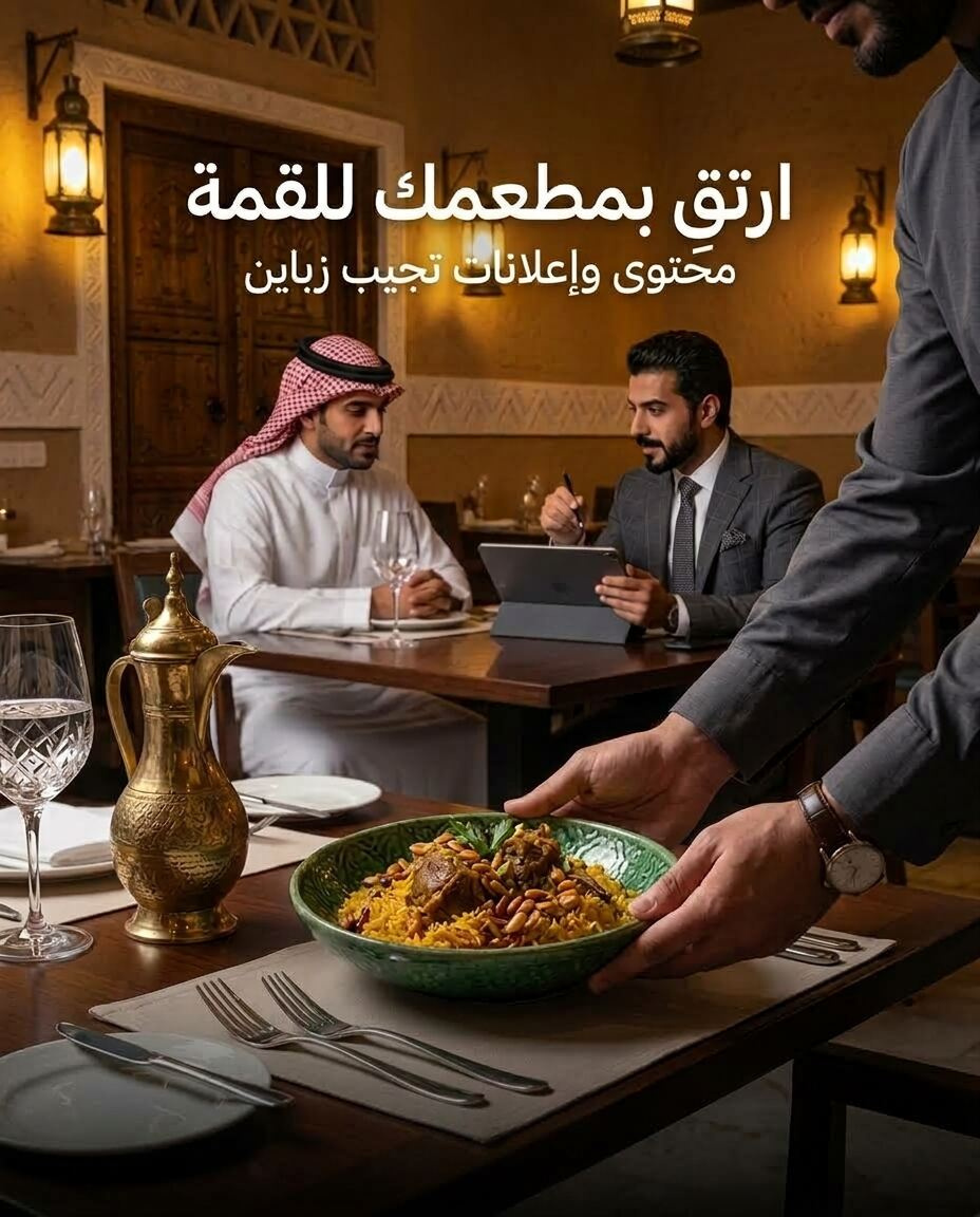 لماذا تحتاج مطاعم السعودية إلى استراتيجية تسويق رقمي في 2026؟