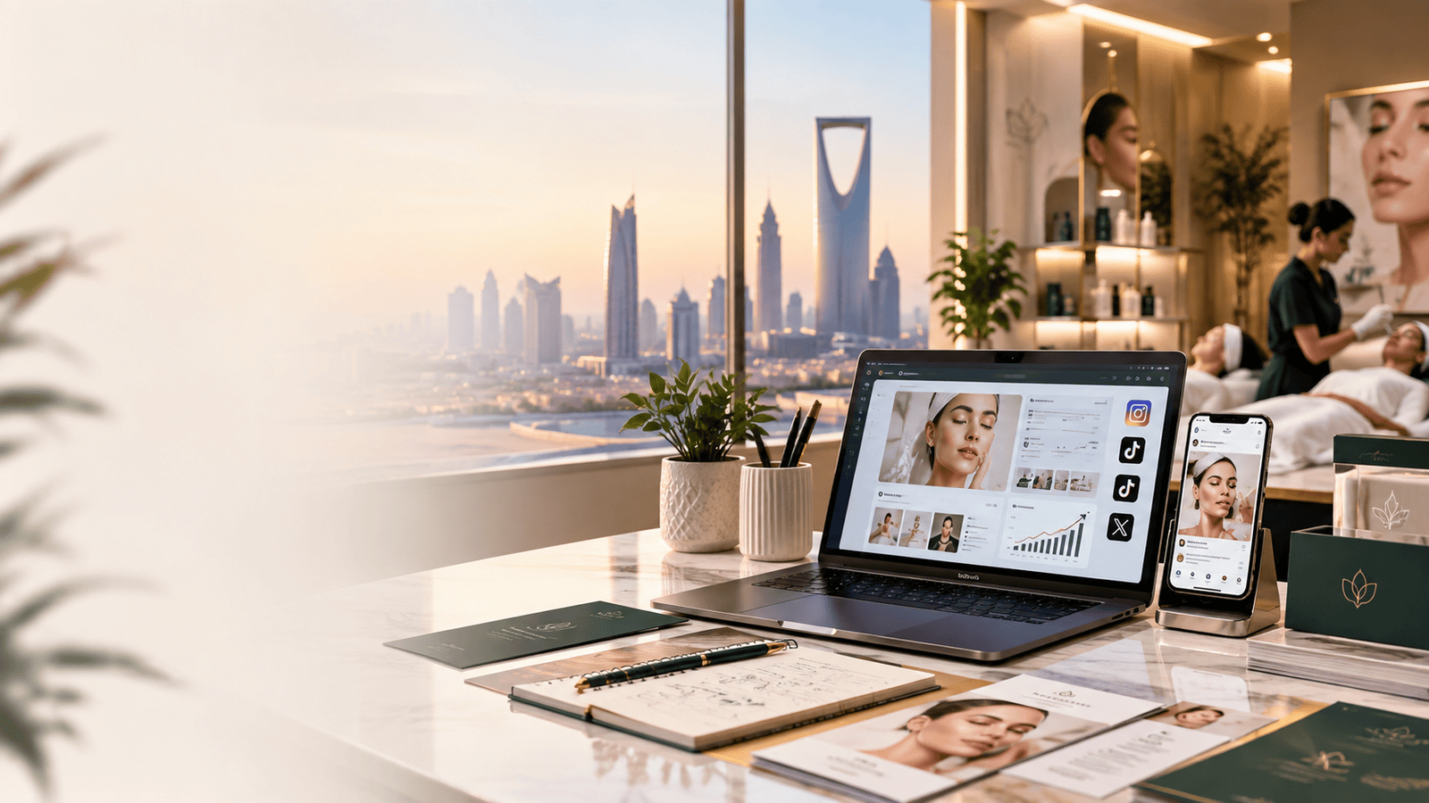 أفضل شركة تسويق مراكز تجميل بالرياض 2027