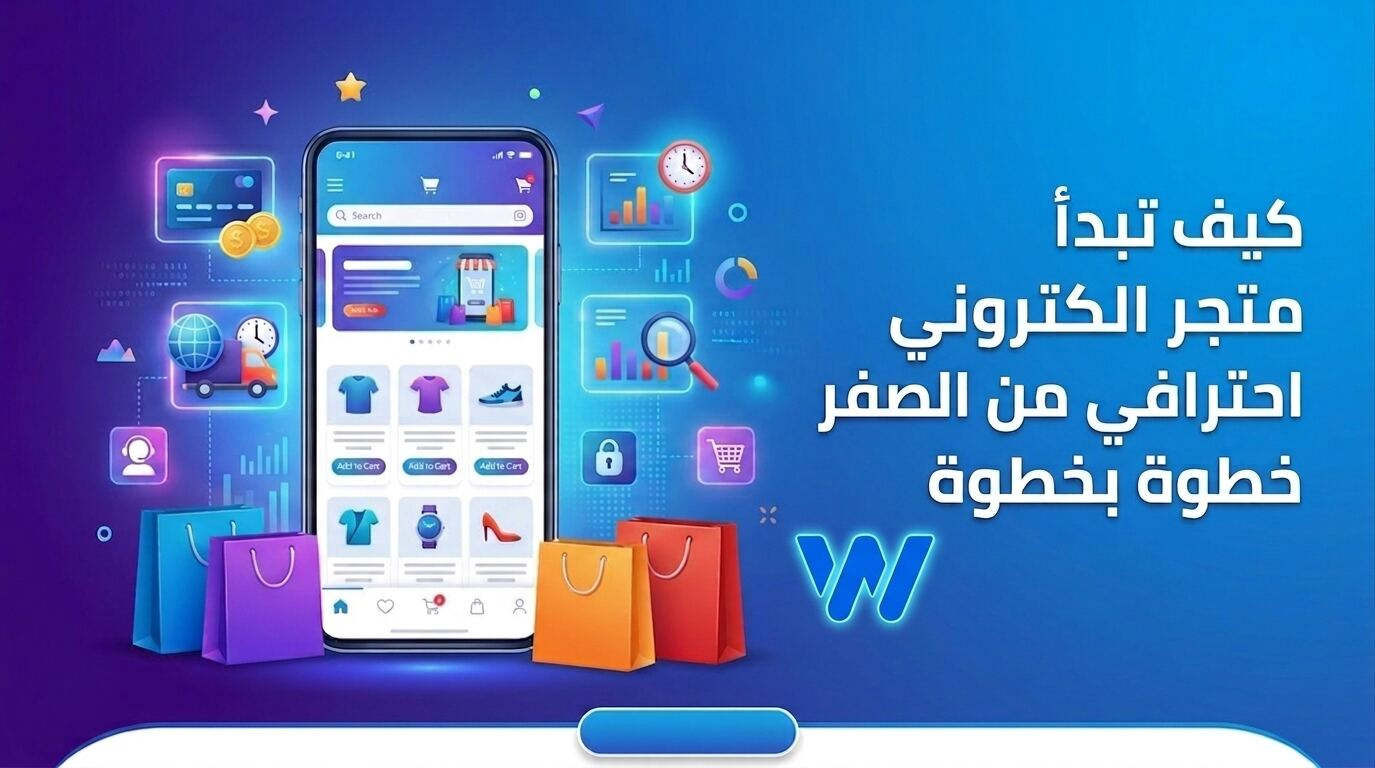 كيف تبدأ متجر الكتروني احترافي