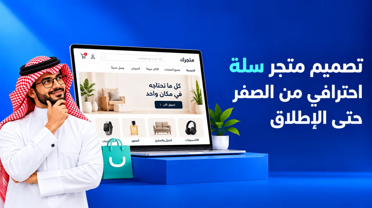 خطوات تصميم متجر سلة احترافي من الصفر حتى الإطلاق