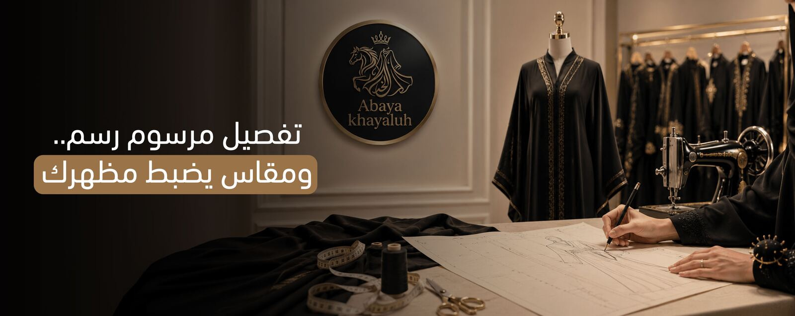 إدارة سوشيال ميديا متجر عباية خيالية - تصميم 2