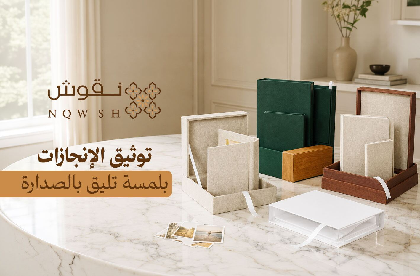 تصاميم احترافية لمتجر نقوش - تصميم 3