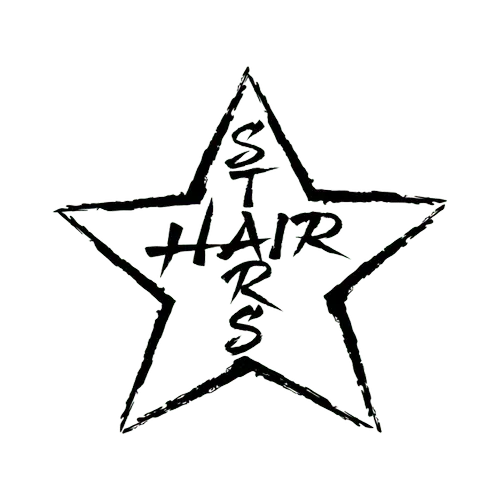 تصاميم احترافية لعلامة HAIRSTARS