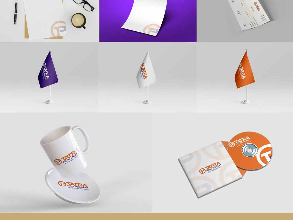 تصميم بروفايل شركة تترا للمشتريات